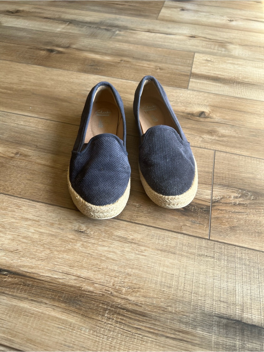 Clark’s Espadrille Slip-On Women’s Casual Shoe - Navy